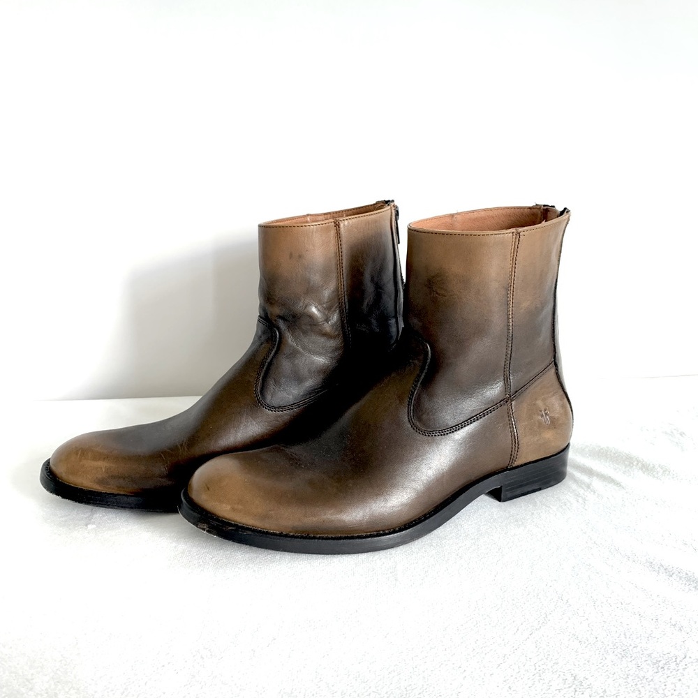 Frye Men’s Jacob Back Zip Boot